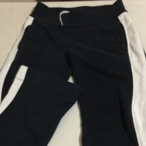 A nike branded sweat pants